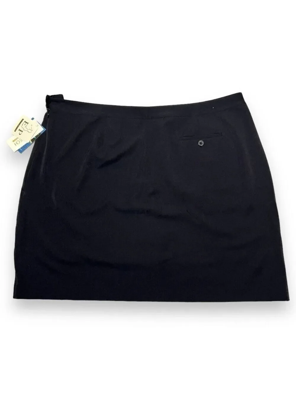 EP Pro Women’s Tour Tech Side Zip Golf Skort Black Size 22